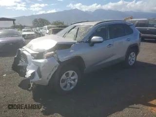 2021 Toyota RAV4 LE with VIN JTMK1RFVXMD075722, listed as a Copart auction lot 72290214 with 0 mi miles and Salvage Title. Bid and sale history available at carsss.com. Image 1.