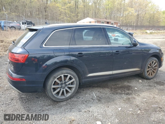 2017 Audi Q7 Premium Plus with VIN WA1LAAF72HD015523, listed as a Copart auction lot 52874355 with 150,977 mi miles and Clean Title. Bid and sale history available at carsss.com. Image 3.