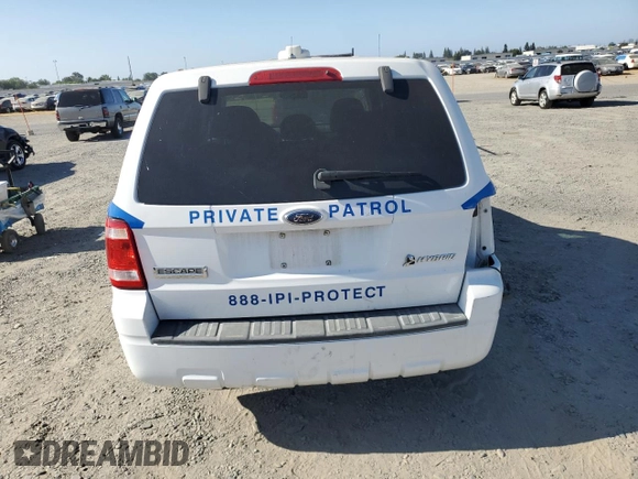 2008 Ford Escape Hybrid with VIN 1FMCU49H18KD68586, listed as a Copart auction lot 58385645 with 98,642 mi miles and Clean title. Bid and sale history available at DreamBid. Image 6.