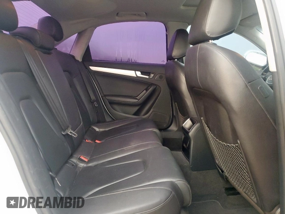 2013 Audi A4 Premium с VIN WAUAFAFL4DA197374, выставлен на аукционе Copart как лот 58561765 с пробегом 118 832 миль миль и Чистый • Clean title. История ставок и продаж доступна на DreamBid. Изображение 10.