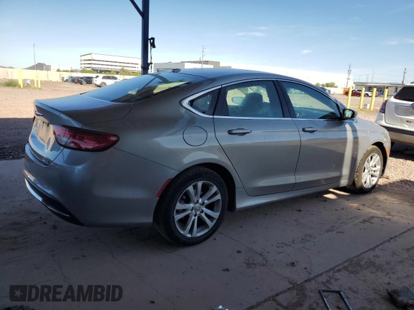 2015 Chrysler 200 Limited z VIN 1C3CCCAB4FN680586, wystawiony jako Copart lot #55215785 z przebiegiem 126 282 mil mil oraz Szkoda całkowita • Salvage title. Historia ofert i sprzedaży dostępna na DreamBid. Obrazek 3.