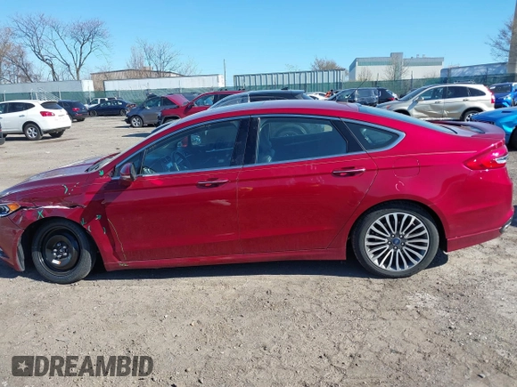 2017 Ford Fusion Titanium with VIN 3FA6P0K91HR282202, listed as a IAAI auction lot 41902812 with 110,920 mi miles. Bid and sale history available at carsss.com. Image 14.
