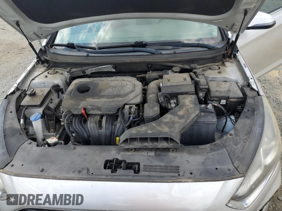 2018 Hyundai Sonata Sport Plus with VIN 5NPE34AF9JH629526, listed as a Copart auction lot 58087274 with 92,493 mi miles and Salvage Title. Bid and sale history available at DreamBid. Image 12.