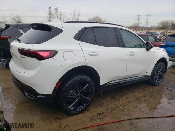 2025 Buick Envision Sport Touring with VIN LRBFZLE48SD029348, listed as a Copart auction lot 43456005 with 37 mi miles and Salvage Title. Bid and sale history available at carsss.com. Image 3.