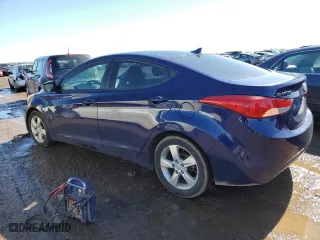 2012 Hyundai Elantra Limited with VIN 5NPDH4AE9CH083253, listed as a Copart auction lot 47805765 with 134,560 mi miles and Salvage Title. Bid and sale history available at carsss.com. Image 2.