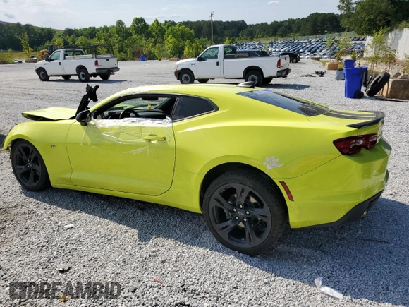 2020 Chevrolet Camaro 1LT with VIN 1G1FB1RS7L0107512, listed as a Copart auction lot 58134225 with Not provided miles and Salvage title. Bid and sale history available at DreamBid. Image 2.