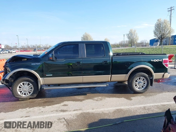2012 Ford F-150 XL with VIN 1FTFW1ET3CFB33371, listed as a IAAI auction lot 41889333 with 125,894 mi miles. Bid and sale history available at carsss.com. Image 14.