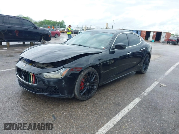 2014 Maserati Ghibli z VIN ZAM57XSA7E1091443, wystawiony jako IAAI lot #42163436 z przebiegiem 76 762 mil mil oraz . Historia ofert i sprzedaży dostępna na DreamBid. Obrazek 2.