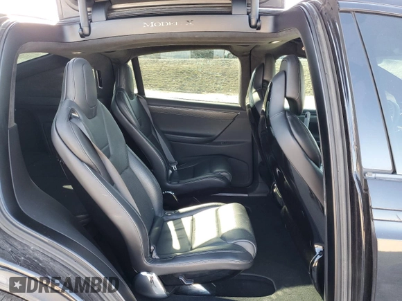 2016 Tesla Model X 70D with VIN 5YJXCBE20GF011801, listed as a Copart auction lot 47640725 with 174,948 mi miles and Salvage Title. Bid and sale history available at DreamBid. Image 12.
