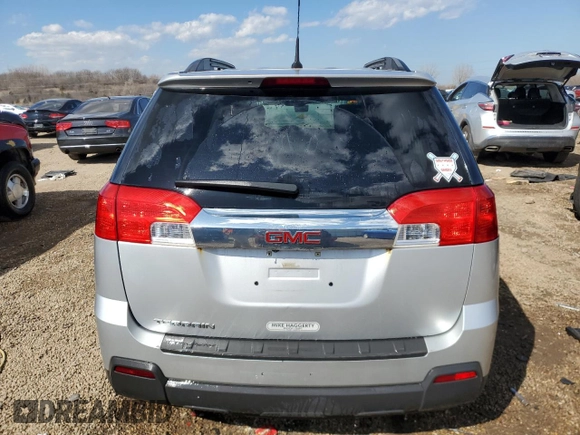 2012 GMC Terrain SLT-1 with VIN 2GKALUEK2C6316092, listed as a Copart auction lot 50705335 with 143,958 mi miles and Salvage Title. Bid and sale history available at carsss.com. Image 6.