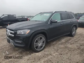 2020 Mercedes-Benz GLS 450 z VIN 4JGFF5KE9LA214476, wystawiony jako Copart lot #55963325 z przebiegiem 63 739 mil mil oraz Szkoda całkowita • Salvage title. Historia ofert i sprzedaży dostępna na DreamBid. Obrazek 1.