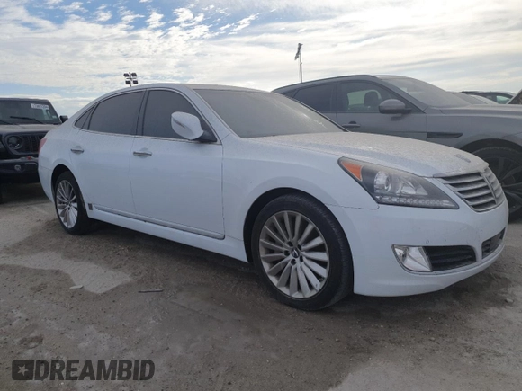 2014 Hyundai Equus Ultimate z VIN KMHGH4JH2EU090296, wystawiony jako Copart lot #74122484 z przebiegiem Nie podano mil oraz Szkoda całkowita • Salvage title. Historia ofert i sprzedaży dostępna na DreamBid. Obrazek 4.