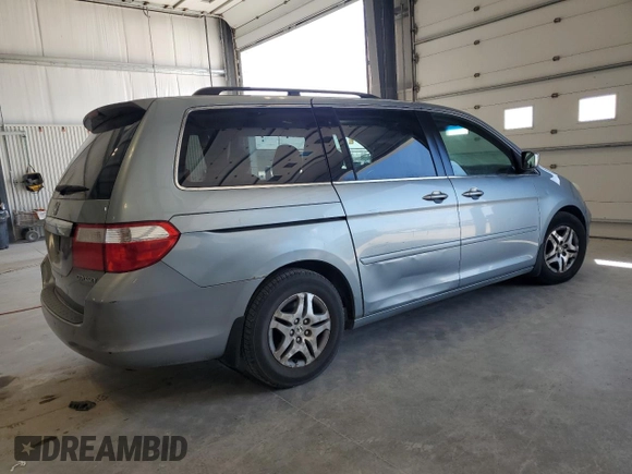 2006 Honda Odyssey EX-L with VIN 5FNRL38766B118873, listed as a Copart auction lot 53879325 with 290,716 mi miles and Salvage Title. Bid and sale history available at carsss.com. Image 3.