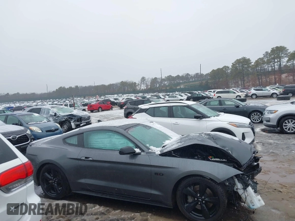 2023 Ford Mustang GT with VIN 1FA6P8CF3P5306746, listed as a IAAI auction lot 41497385 with 25 mi miles and . Bid and sale history available at DreamBid. Image 12.