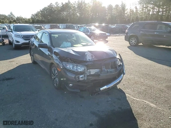 2018 Honda Civic Sedan EX-T with VIN JHMFC1F3XJX018022, listed as a Copart auction lot 44084675 with 101,875 mi miles and Salvage Title. Bid and sale history available at carsss.com. Image 10.