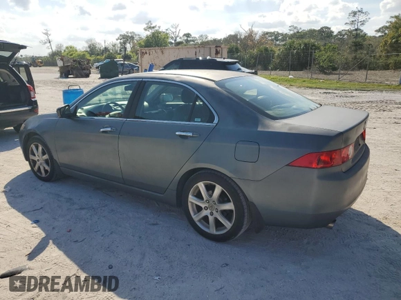 2004 Acura TSX w/Navigation with VIN JH4CL96984C035497, listed as a Copart auction lot 47575605 with 233,266 mi miles and Salvage Title. Bid and sale history available at carsss.com. Image 2.