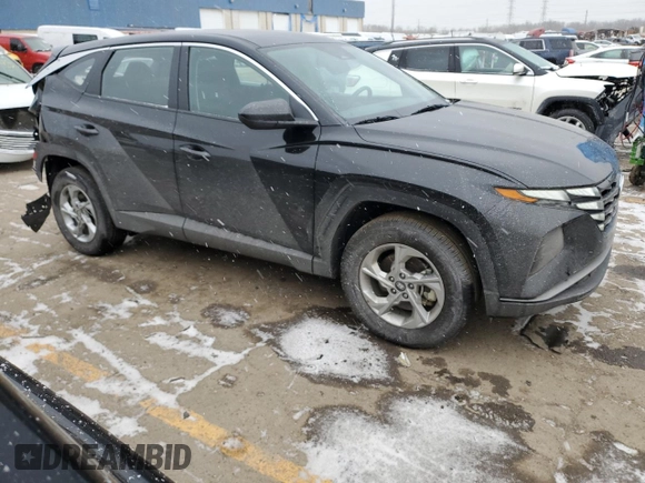 2024 Hyundai Tucson SE with VIN 5NMJACDE7RH430355, listed as a Copart auction lot 86730884 with 4,737 mi miles and Non Repairable. Bid and sale history available at carsss.com. Image 4.