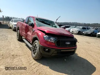 2021 Ford Ranger XL with VIN 1FTER1EH6MLD76657, listed as a Copart auction lot 48800855 with 28,909 mi miles and Salvage Title. Bid and sale history available at carsss.com. Image 13.