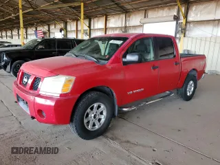 2005 Nissan Titan LE z VIN 1N6AA07B45N516815, wystawiony jako Copart lot #66523335 z przebiegiem Nie podano mil oraz Czysty tytuł • Clean title. Historia ofert i sprzedaży dostępna na DreamBid. Obrazek 1.
