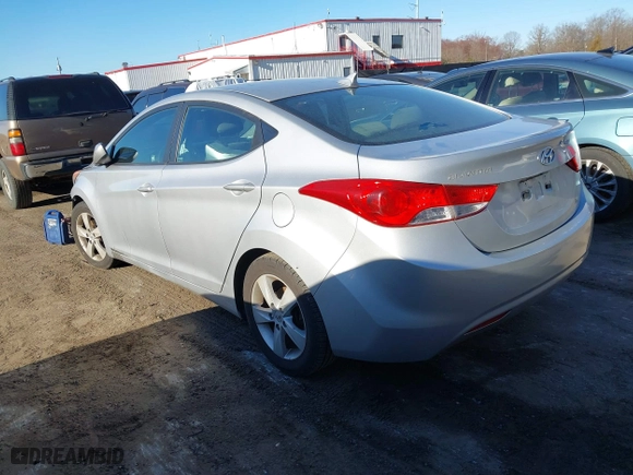 2011 Hyundai Elantra Ltd with VIN KMHDH4AEXBU154489, listed as a IAAI auction lot 41807390 with 145,662 mi miles. Bid and sale history available at carsss.com. Image 3.