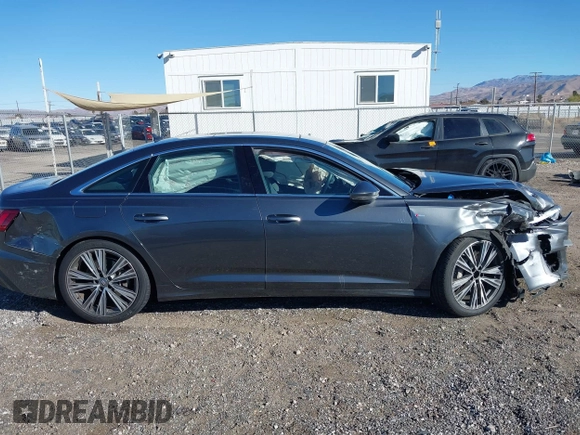 2019 Audi A6 Premium with VIN WAUK2AF22KN106714, listed as a IAAI auction lot 41341531 with 35,640 mi miles. Bid and sale history available at carsss.com. Image 13.