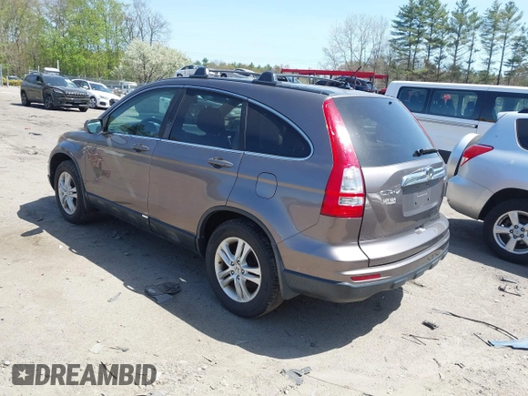2011 Honda CR-V EX-L with VIN 5J6RE4H78BL056622, listed as a IAAI auction lot 42142423 with 129,721 mi miles. Bid and sale history available at carsss.com. Image 3.