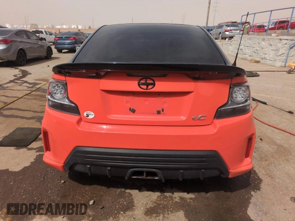 2015 Scion tC with VIN JTKJF5C77FJ008164, listed as a Copart auction lot 51123945 with 190,148 mi miles and Salvage Title. Bid and sale history available at carsss.com. Image 6.