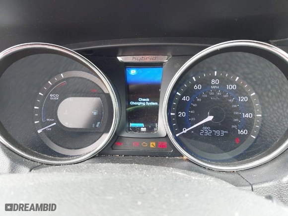 2014 Hyundai Sonata Hybrid Limited with VIN KMHEC4A47EA115911, listed as a IAAI auction lot 42038305 with 232,793 mi miles. Bid and sale history available at carsss.com. Image 7.