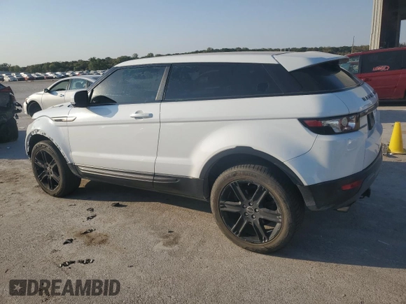 2012 Land Rover Range Rover Evoque Pure Premium with VIN SALVR1BG9CH621232, listed as a Copart auction lot 74718904 with 119,832 mi miles and Salvage Title. Bid and sale history available at carsss.com. Image 2.