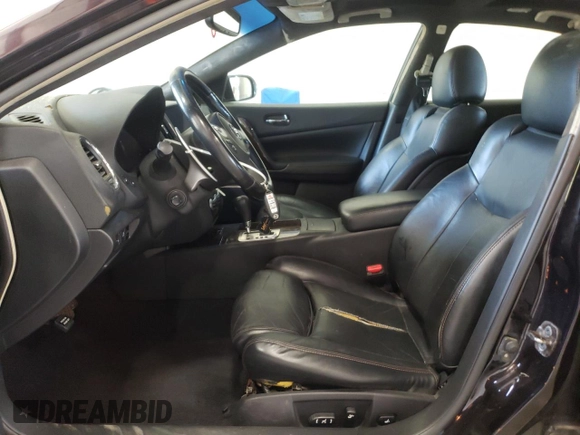 2010 Nissan Maxima SV with VIN 1N4AA5AP1AC823245, listed as a Copart auction lot 63808285 with 199,173 mi miles and Salvage title. Bid and sale history available at DreamBid. Image 7.