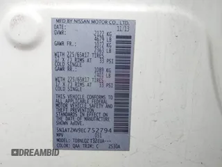 2014 Nissan Rogue SL with VIN 5N1AT2MV9EC752794, listed as a IAAI auction lot 41650352 with 120,378 mi miles. Bid and sale history available at carsss.com. Image 9.