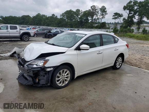 2017 Nissan Sentra SV with VIN 3N1AB7AP4HY314239, listed as a Copart auction lot 59296545 with 84,171 mi miles and Salvage title. Bid and sale history available at DreamBid. Image 1.