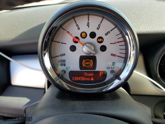 2012 MINI Cooper Clubman S with VIN WMWZG3C58CTY37901, listed as a Copart auction lot 53705885 with 34,458 mi miles and Salvage Title. Bid and sale history available at carsss.com. Image 9.