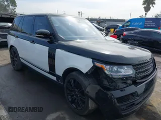 2017 Land Rover Range Rover HSE z VIN SALGS2FK8HA326995, wystawiony jako IAAI lot #41688113 z przebiegiem 55 209 mil mil oraz . Historia ofert i sprzedaży dostępna na DreamBid. Obrazek 6.