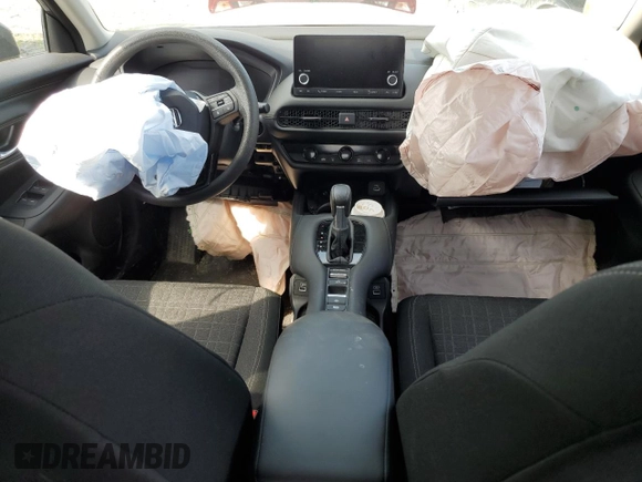 2023 Honda HR-V LX with VIN 3CZRZ2H3XPM101491, listed as a Copart auction lot 58654185 with Not provided miles and Salvage title. Bid and sale history available at DreamBid. Image 8.