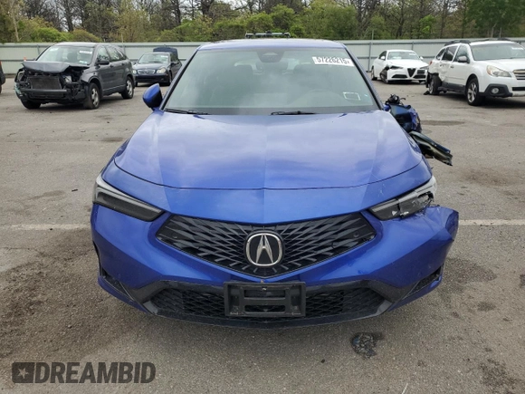 2024 Acura Integra Technology z VIN 19UDE4H64RA012244, wystawiony jako Copart lot #57226215 z przebiegiem 14 487 mil mil oraz Szkoda całkowita • Salvage title. Historia ofert i sprzedaży dostępna na DreamBid. Obrazek 5.