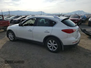 2010 Infiniti EX Journey with VIN JN1AJ0HR2AM754101, listed as a Copart auction lot 74252434 with 126,631 mi miles and Salvage Title. Bid and sale history available at DreamBid. Image 2.