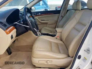 2008 Acura TSX with VIN JH4CL96868C017318, listed as a Copart auction lot 63731945 with 214,248 mi miles and Salvage title. Bid and sale history available at DreamBid. Image 7.