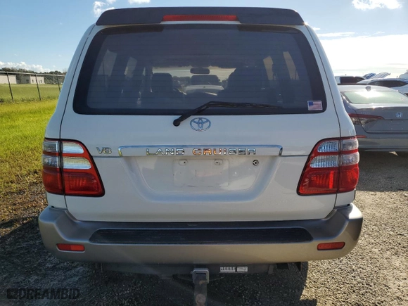 2003 Toyota Land Cruiser with VIN JTEHT05J932033529, listed as a Copart auction lot 73855214 with 0 mi miles and Salvage Title. Bid and sale history available at carsss.com. Image 6.