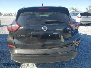 2022 Nissan Murano SV with VIN 5N1AZ2BS4NC126352, listed as a Copart auction lot 49026225 with 46,333 mi miles and Non Repairable. Bid and sale history available at carsss.com. Image 6.
