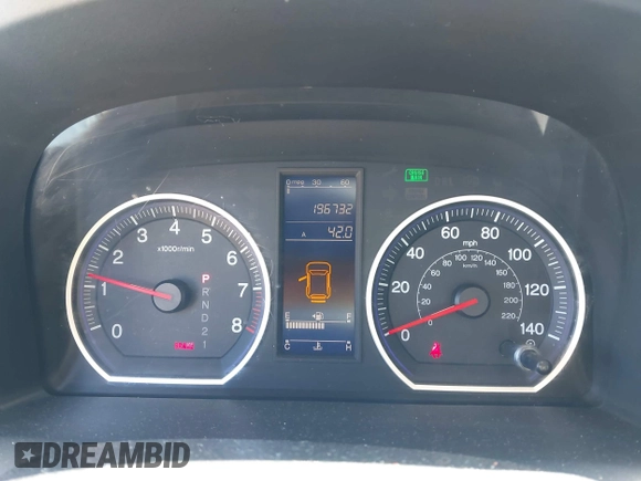 2010 Honda CR-V LX with VIN 5J6RE4H35AL030801, listed as a IAAI auction lot 42155915 with 196,732 mi miles and . Bid and sale history available at DreamBid. Image 7.