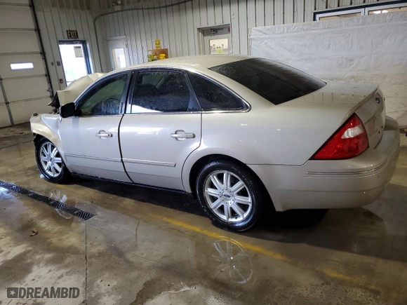 2005 Ford Five Hundred Limited with VIN 1FAHP28135G142936, listed as a Copart auction lot 43129675 with 0 mi miles and Salvage Title. Bid and sale history available at carsss.com. Image 2.