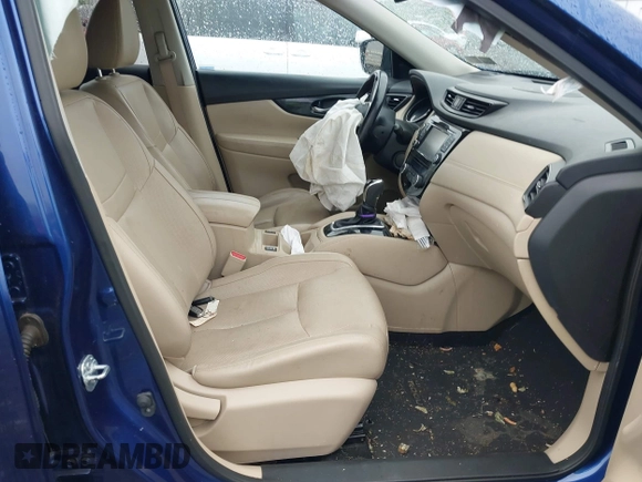 2017 Nissan Rogue S with VIN JN8AT2MV2HW016095, listed as a IAAI auction lot 42355039 with 76,789 mi miles and . Bid and sale history available at DreamBid. Image 5.