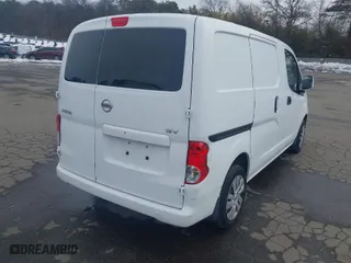 2018 Nissan NV200 Compact Cargo S with VIN 3N6CM0KN8JK696575, listed as a IAAI auction lot 41568162 with 129,008 mi miles. Bid and sale history available at carsss.com. Image 4.