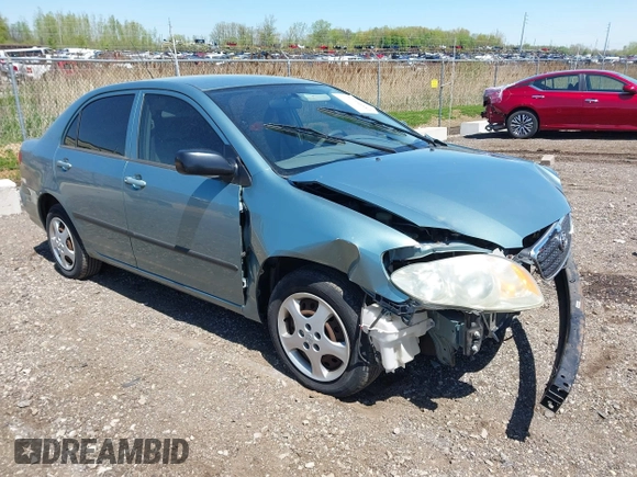 2005 Toyota Corolla CE with VIN 1NXBR32EX5Z373910, listed as a IAAI auction lot 42230582 with 64,004 mi miles and . Bid and sale history available at DreamBid. Image 1.