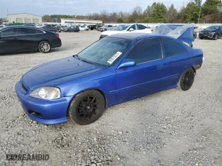 2000 Honda Civic Si with VIN 1HGEM1159YL106548, listed as a Copart auction lot 85972674 with 240,341 mi miles and Salvage Title. Bid and sale history available at carsss.com. Image 1.