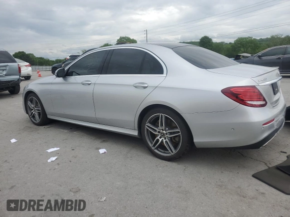 2020 Mercedes-Benz E 450 with VIN W1KZF6JB5LA842314, listed as a Copart auction lot 54440385 with 40,233 mi miles and Salvage Title. Bid and sale history available at DreamBid. Image 2.