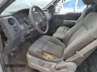 2009 Ford F-150 XL with VIN 1FTRF14W99KB43928, listed as a Copart auction lot 49001195 with 162,097 mi miles and Salvage title. Bid and sale history available at DreamBid. Image 7.