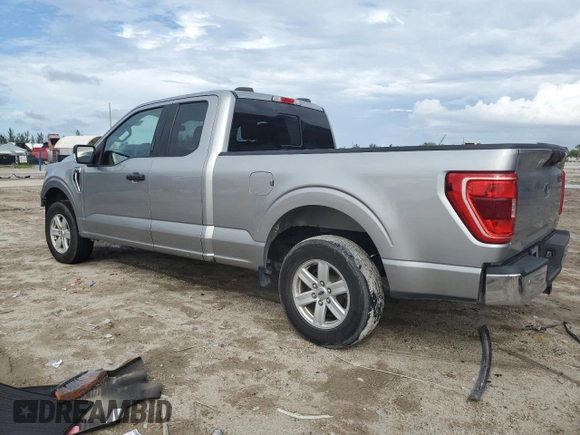 2021 Ford F-150 XL с VIN 1FTEX1C82MKD83541, выставлен на аукционе Copart как лот 74761814 с пробегом 107 583 миль миль и Списание • Salvage title. История ставок и продаж доступна на DreamBid. Изображение 2.