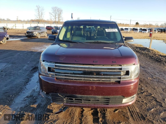 2019 Ford Flex SEL with VIN 2FMHK6C83KBA28437, listed as a Copart auction lot 48343215 with 123,610 mi miles and Salvage Title. Bid and sale history available at carsss.com. Image 5.